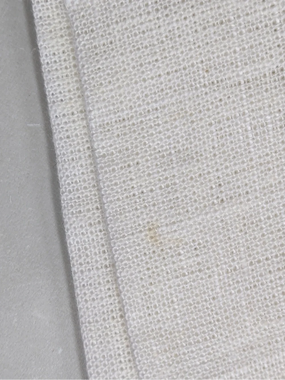 NWT QUINCE Set Of 2 48x96 Heavyweight European Linen Curtains White 9957